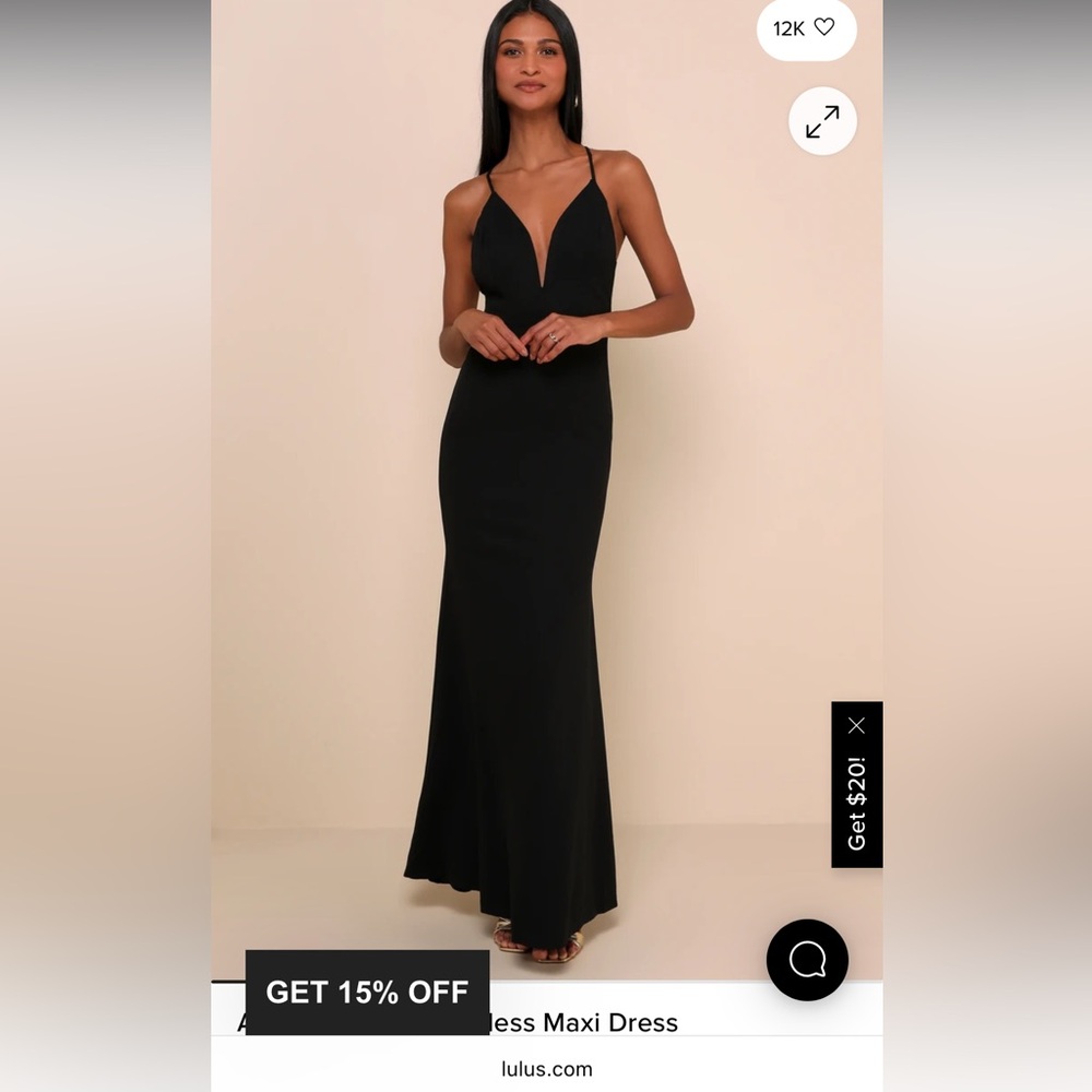 Lulus Amelia mermaid gown